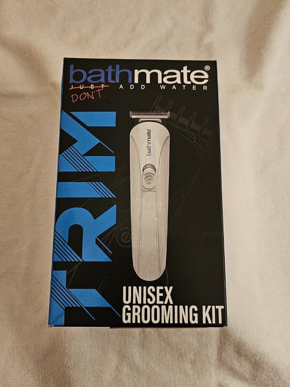 BathMate Hair Trimmer Kit Pubic Body Grooming Shaver Waterproof Groin Clipper